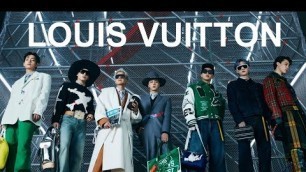 'Louis Vuitton Fall-Winter 2021-2022 Men’s Fashion Show (Starring Pop Icons BTS)'