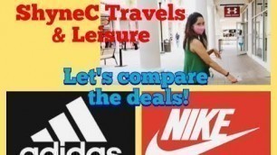Adidas Vs Nike shoes - shopping deals and prices
