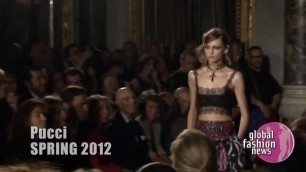 'Emilio Pucci Spring / Summer 2012 Women\'s Runway Show | Global Fashion News'