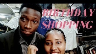 'LET\'S GO BIRTHDAY SHOPPING!! AN EXPENSIVE SHOP OR GET THRIFTED??|| MALE FASHION?'