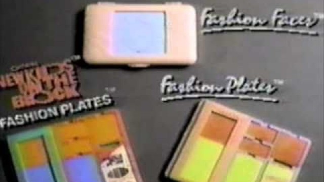 'Fashion Plates commercial (New Kids on the Block) - 1990'