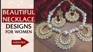'Latest Necklace Designa in Kundan 2018 - Abdesigns (Artificial Jewellery)'