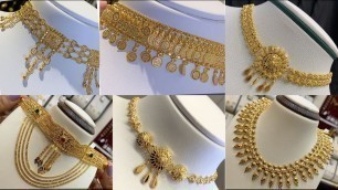 'Latest Light Weight Turkey Gold Necklace Designs'