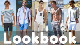 '2018 Mens Summer Beach Outfit Ideas Fashion Trend |Summer Menswear Lookbook'