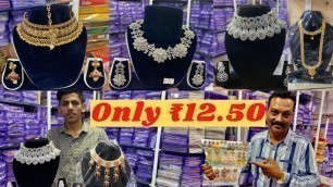 'Artificial jewellery wholesale market in Mumbai | American Diamond Jewellery | Artificial jewellery'