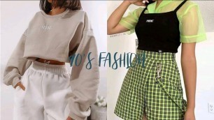 aesthetic outfit ideas | 90's fashion
