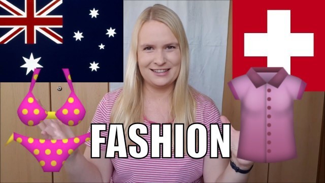 'FASHION: 7 Weird Differences Between Australia & Switzerland | Australian vs Swiss Clothing & Brands'