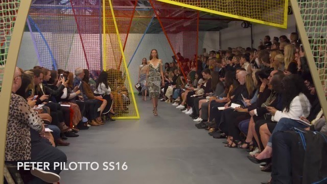'Peter Pilotto SS16 at London Fashion Week'