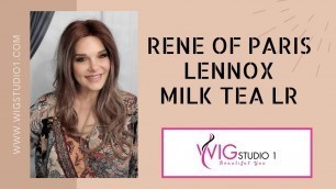 'Rene Of Paris Hi Fashion LENNOX Wig Review | Milk Tea LR | FAKE HAIR REAL TALK WITH BREN'