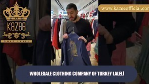 'WHOLESALE CLOTHING COMPANY OF TURKEY LALELİ #wholesale #wholesaleclothing #turkey'