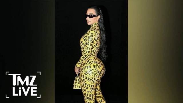 'Kim Kardashian Departs Paris After Short Yellow Fashion Stint | TMZ LIVE'