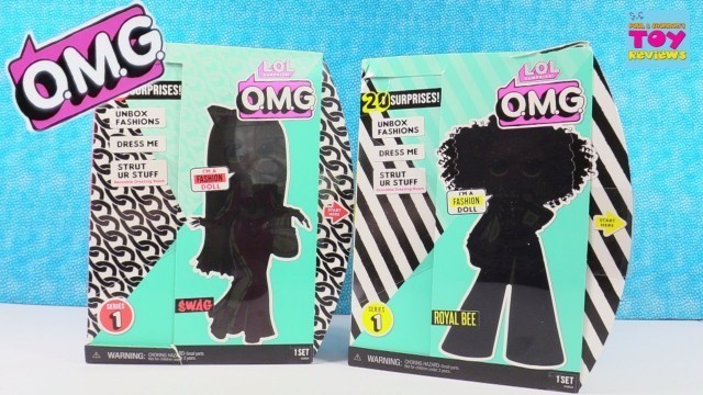'LOL Surprise OMG Fashion Dolls Series 1 Swag Royal Bee Unboxing Review | PSToyReviews'
