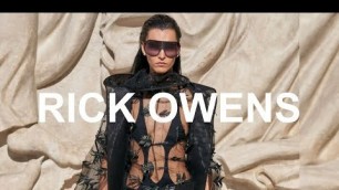 'Rick Owens Spring-Summer 2022 Women’s Fashion Show (Polina Park, Michele Lamy…)'
