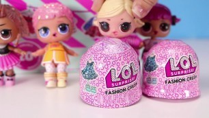 'NEW LOL Surprise Fashion Crush Doll Outfits & Jelly Layer Dress Up Part 2'
