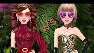 'Fun girl barbie games. Barbie party dress up video. Fashion show doll dress up and make up'