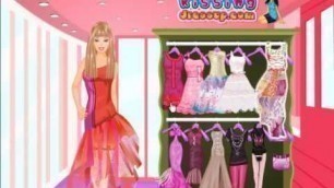 'Game for Girls - Barbie Fashion Dress Up Game Video'