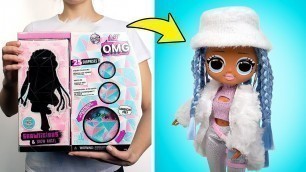'L.O.L. ¡Sorpresa! O.M.G. Discoteca de Invierno Snowlicious Fashion Doll & Sister ❄️'