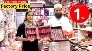 'Cosmetic items at factory Price from Kolkata Shahnawaz Imitation Jewellery'