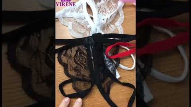 'Korean Fashion Women G-String Sexy Lace T-Back Panties Sexy Lingerie'