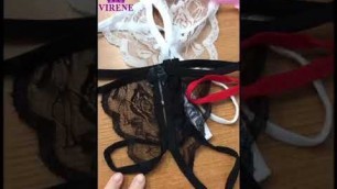 'Korean Fashion Women G-String Sexy Lace T-Back Panties Sexy Lingerie'