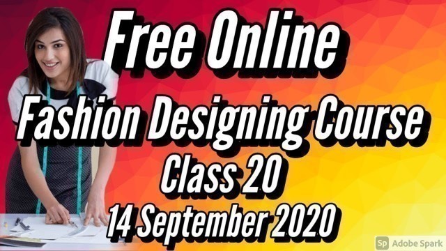 'Free Online Fashion Designing Class 20 // Basic Bodice Pattern'
