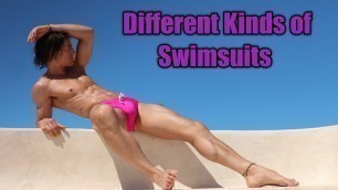 'Different Kinds of Swimwear using by Competition'