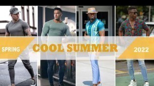 '15 Cool Summer Outfit Ideas For Men 2022 | Summer  Outfits 2022 | Spring Outfits 2022 | Mens Fashion'