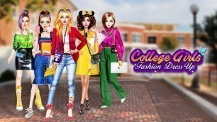 'College Girls Fashion Dress up Game || HMG Play Store'