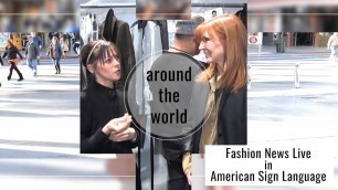 'Fashion News Live in ASL  Commercial'