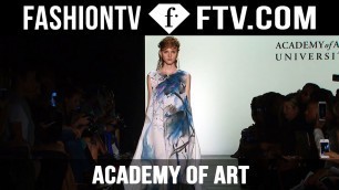 'Academy of Art Spring/Summer 2016 Runway Show | New York Fashion Week NYFW | FTV.com'