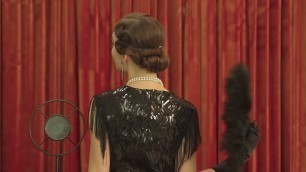 'Women\'s Flapper Dresses 1920s Beaded Fringed Great Gatsby Dress'