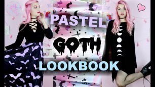 'Extreme Pastel Goth LookBook'
