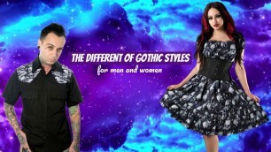 'The different of Goth Styles (Medieval, Renaissance, Victorian, Metal, Lolita, Punk) - Black Temple'