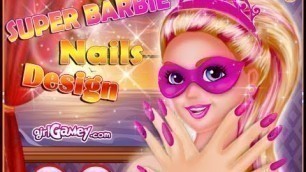'Barbie Dress Up Games - Barbie Nail Design Games'