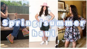 'SPRING/SUMMER CLOTHING TRY ON HAUL 2021! | bougie on a budget'