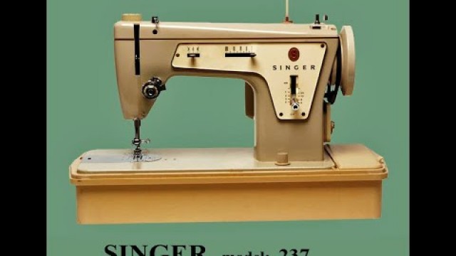 'Singer _Fashion Mate  237  _Instruction Manual    _(hw-109)'