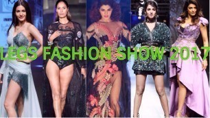 '\'LEGS\' oops, Sorry \"Lakme\" Fashion show ! I Ujjwala Raut I Jacqueline I Disha Patani'