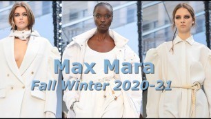 'Max Mara fashion show fall 2020 winter 2021 | Макс Мара модная коллекция осень 2020 зима 2021'