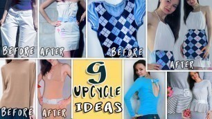 '9 FAB SUMMER DIY CLOTHES UP-CYCLE IDEAS ~ New Life Your Old Clothes 2020'