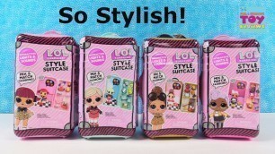 'LOL Surprise Style Suitcase Fashion Doll Playset Unboxing | PSToyReviews'