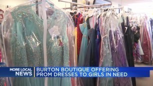 'Burton boutique offering prom dresses to girls in need'
