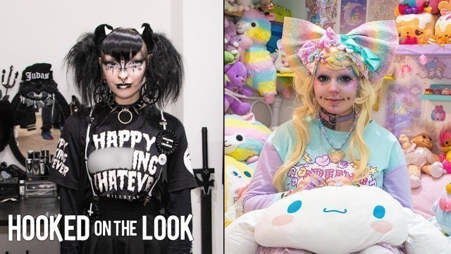 'The Goth Who Lives With A Lolita Doll | HOOKED ON THE LOOK'