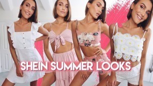 'SHEIN HAUL & TRY ON SUMMER CLOTHING - BOUGIE ON A BUDGET - JULY | Blaise Dyer'