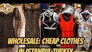 'Wholesale Shopping In Gungören Turkey| Part2 Africans Doing Business In Turkey Cheap Turkish Clothes'