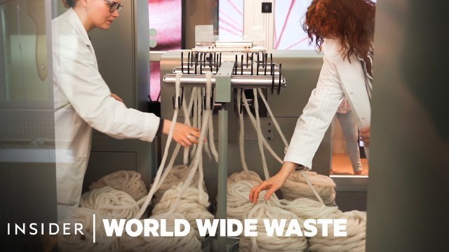 'How H&M’s Recycling Machines Make New Clothes From Used Apparel | World Wide Waste'