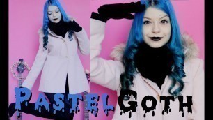 'How To Look Pastel Goth During Winter'