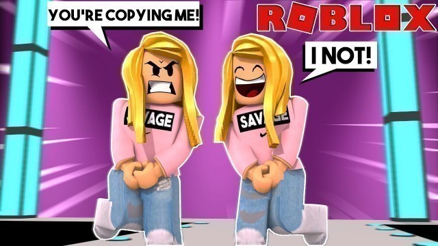 'SHE COPIED ME IN FASHION FAMOUS! (Roblox)'