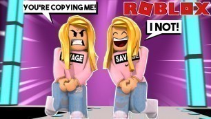 'SHE COPIED ME IN FASHION FAMOUS! (Roblox)'