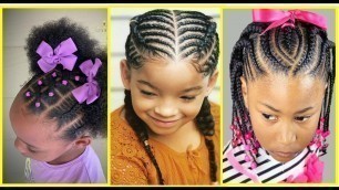 'Kids fashion | Braided Hairstyles for your little girl |111 beautiful kids hair style'