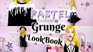 'Pastel Goth LooBook/ Try On Haul'